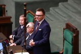 Posłowie wybrali marszałka Sejmu X kadencji. Szymon Hołownia będzie prowadził obrady izby niższej 