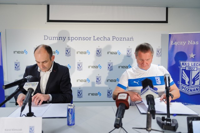 Lech Poznań ma nowego sponsora. To Inea