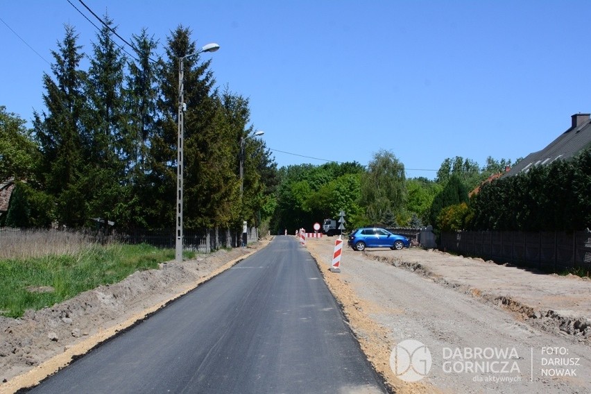 Trwa remont ulicy Letniej, prowadzącej nad Pogorię IV...