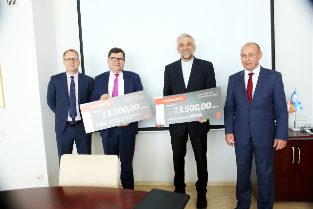 Nibe-Biawar wsparł Eleos i Drogę. Przekazał im po 13,5 tys. zł