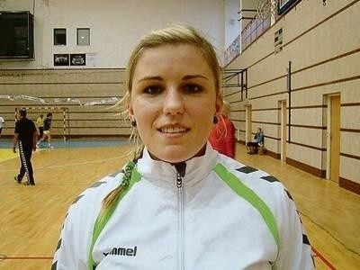 Wysoką formą błysnęła w sparingach z Ruchem i KSS Kielce bramkarka Magdalena Lorek Fot. (DW)