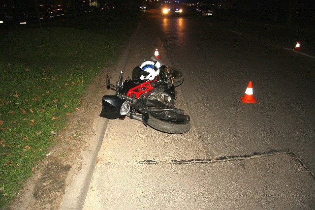 Śmiertelny wypadek motocyklisty w Piasecznie