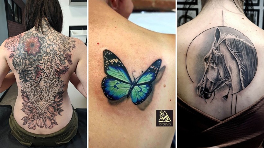 Zobacz w galerii tatuaże na plecy dla kobiet