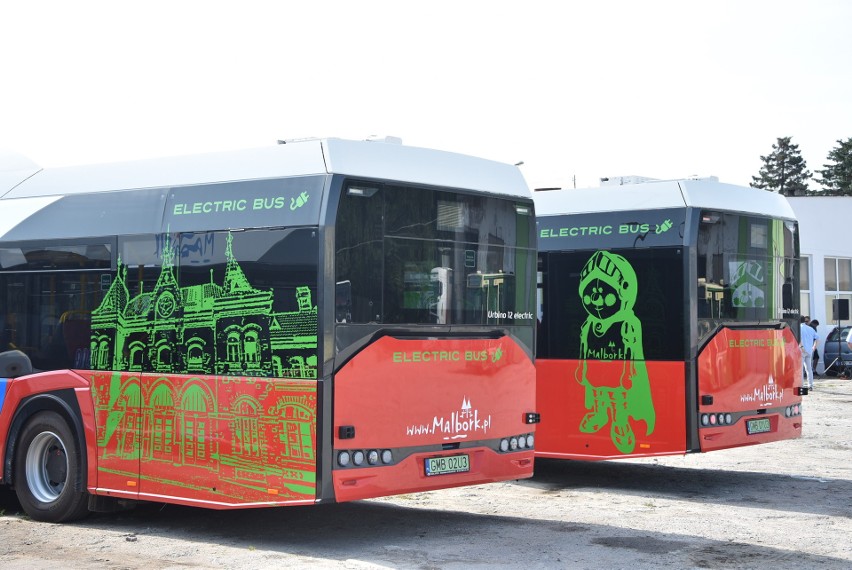 Trzy elektryczne autobusy już jeżdżą ulicami Malborka. Kolejne trzy dotrą pod koniec lipca