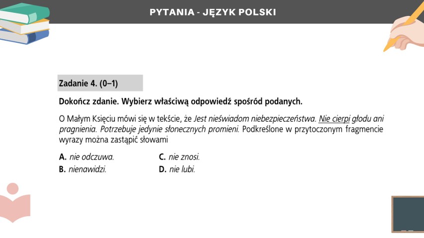 Egzamin ósmoklasisty 2018/2019 z języka polskiego. Testy z Gdańskim Wydawnictwem Oświatowym. Rozwiąż próbny sprawdzian!