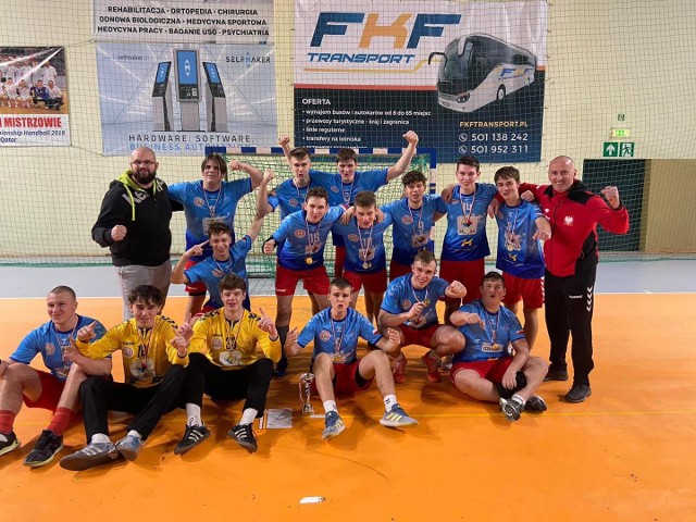 Piłkarze ręczni MSMS "Edukacja i Sport" zdobyli tytuł Mistrza Województwa w Licealiadzie