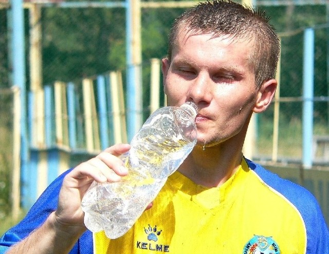 Sławomir Kłos strzelił dwie bramki dla buskiego Marfarbeksu w wygranym meczu z Tomcarem Połaniec 3:1.