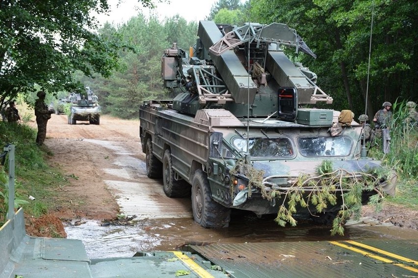 Nasze rośki i osy przejechały po amerykańskim moście. Trwa Saber Strike 2018 