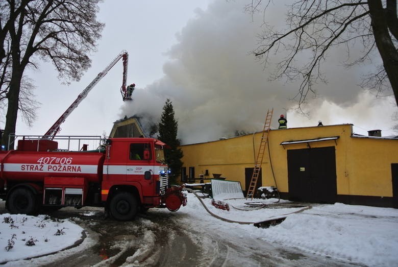 Niespełna osiem lat temu (zimą) spłonęła restauracja...