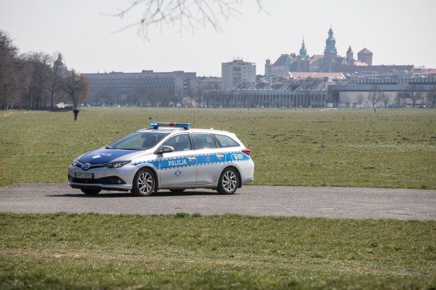 Obowiązuje zakaz wchodzenia do parków, w tym także na Błonia