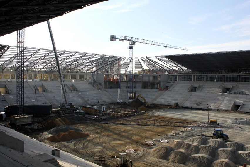 Budowa Stadionu Miejskiego w Tychach