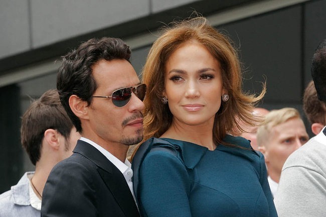 Marc Anthony i Jennifer Lopez (fot. PictureLux)