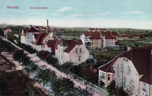 Do 1945 r. ul. Staszica nazywała się Bismarckstrasse