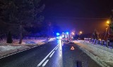 Śmiertelny wypadek w Skrzypaczowicach. Zablokowana droga krajowa numer 79