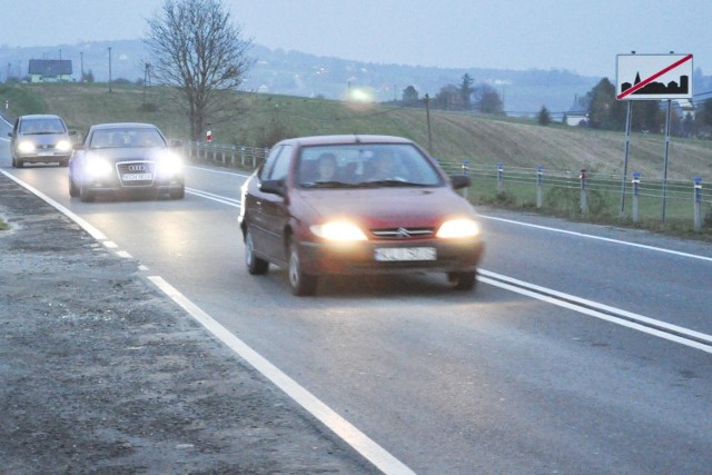 System odcinkowego pomiaru prędkości na drodze krajowej między wioskami Kanina i Wysokie obejmie prawie kilometr