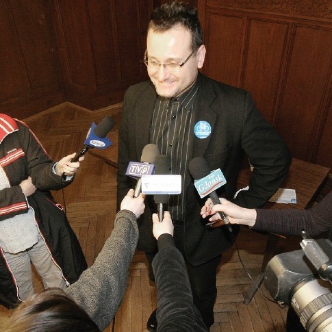 Piotr Rachwalski, Stowarzyszenie Aktywne Pomorze. Radość po głosowaniu.