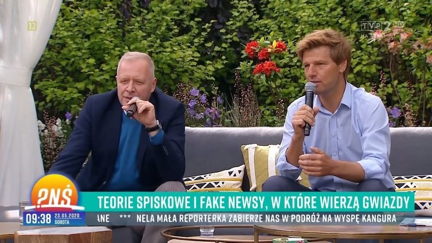 W porannym programie telewizji publicznej wystąpił znany...