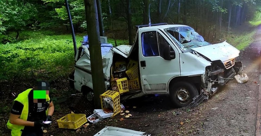 Do groźnie wyglądającego zdarzenia doszło w piątkowy poranek