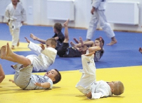 Zajęcia z judo dla najmłodszych w Koszalinie. 