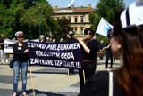 Protest pielęgniarek na pl. Litewskim (ZDJĘCIA, WIDEO)