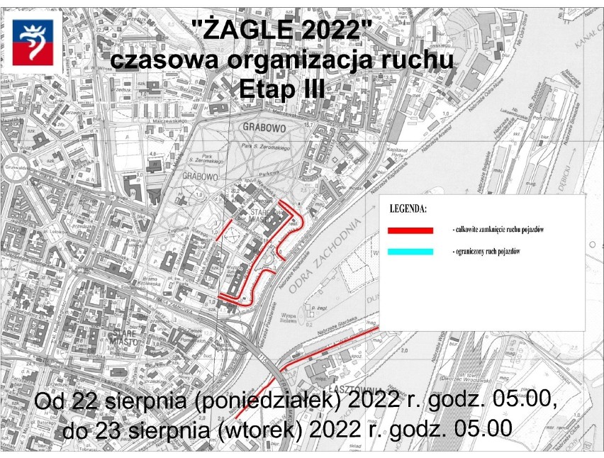 Żagle 2022 w Szczecinie. Mieszkańców czekają zmiany w organizacji ruchu