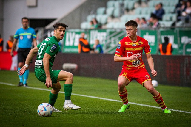 Jakub Lewicki i jego dwaj koledzy z Jagiellonii wystąpili w meczu reprezentacji U-19