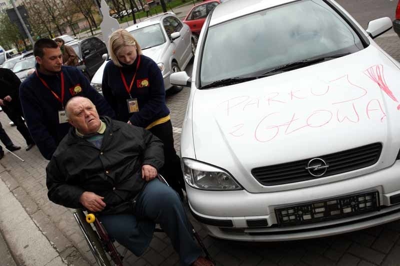 Bialystok - akcja parkingowa