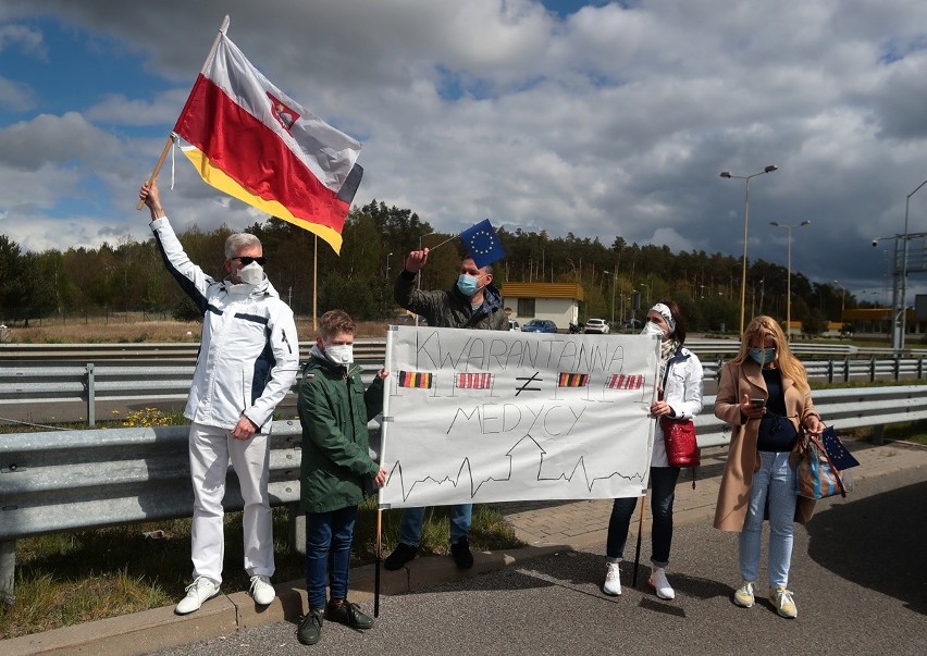 Od 4 maja pracownicy mogą przekraczać już granicę bez konieczności kwarantanny, ale nie medycy. Dla nich protest w najbliższy piątek 