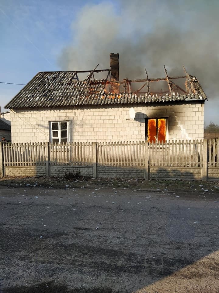 Pożar wybuchł we wtorek około godziny 12 w Palczewie (gmina...