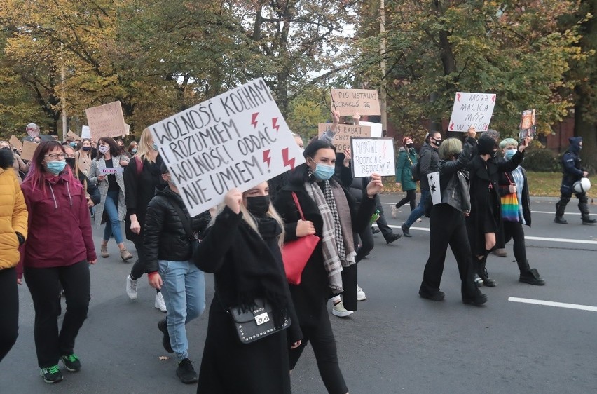 Kolejny protest w Szczecinie - 27.10.2020