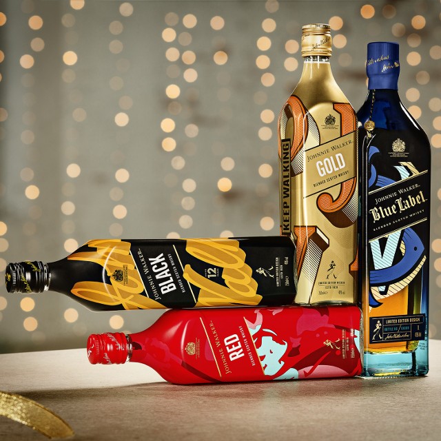 Po sukcesie pierwszej limitowanej edycji ICONS, wydanej z okazji 200-lecia Johnnie Walker, marka zdecydowała się na jej re-edycję. Warianty Red, Black, Gold Reserve oraz Blue Label zyskały świeże, kolorystycznie i wizualnie urozmaicone wydania, które przyciągają wzrok i kuszą swoim kolekcjonerskim charakterem.