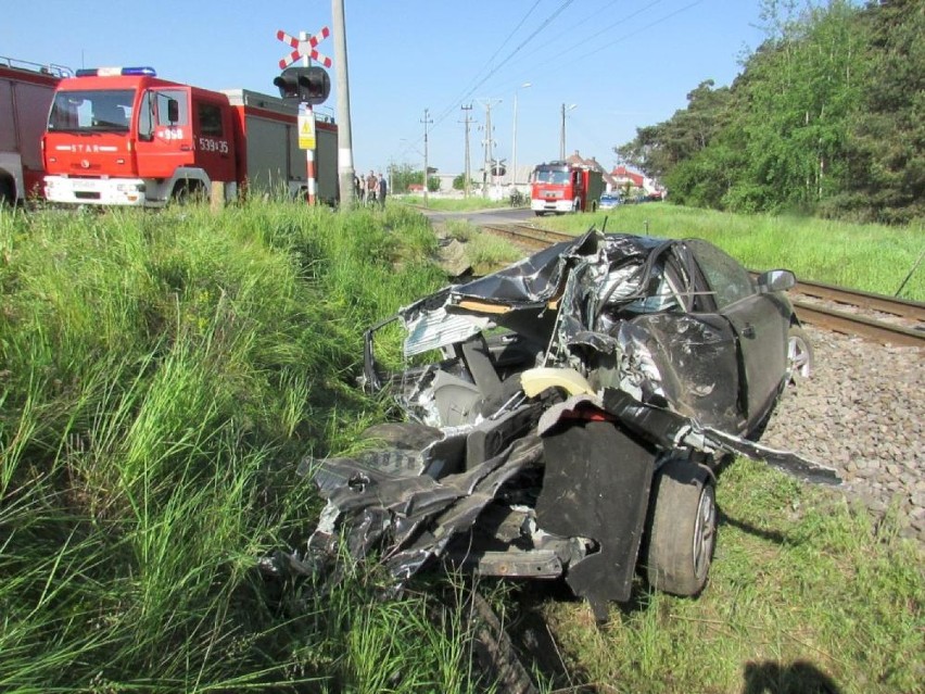 Wypadek w Tarchałach Wielkich. Nie żyje kierowca