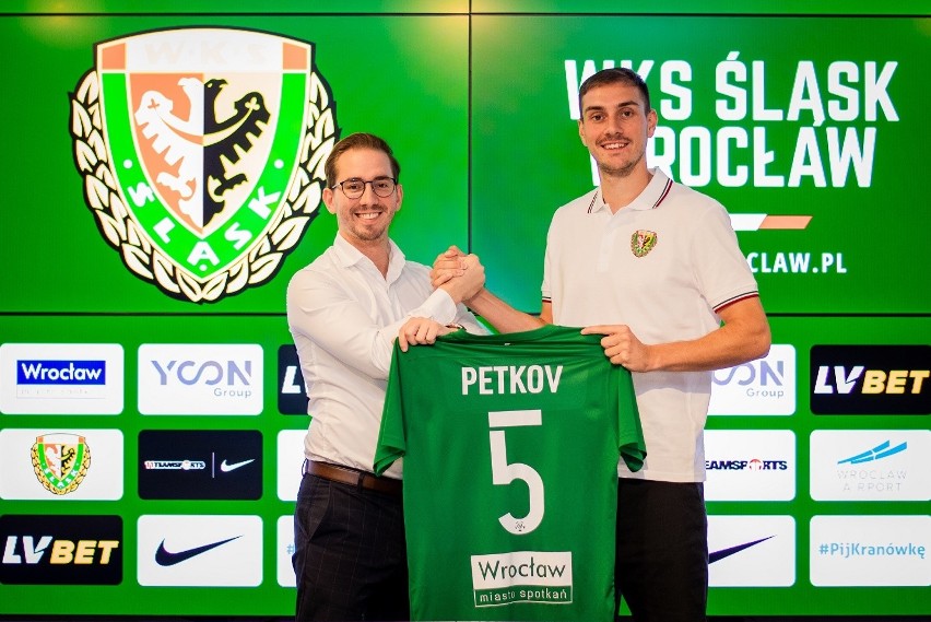 Aleks Petkov, nowy stoper Śląska Wrocław