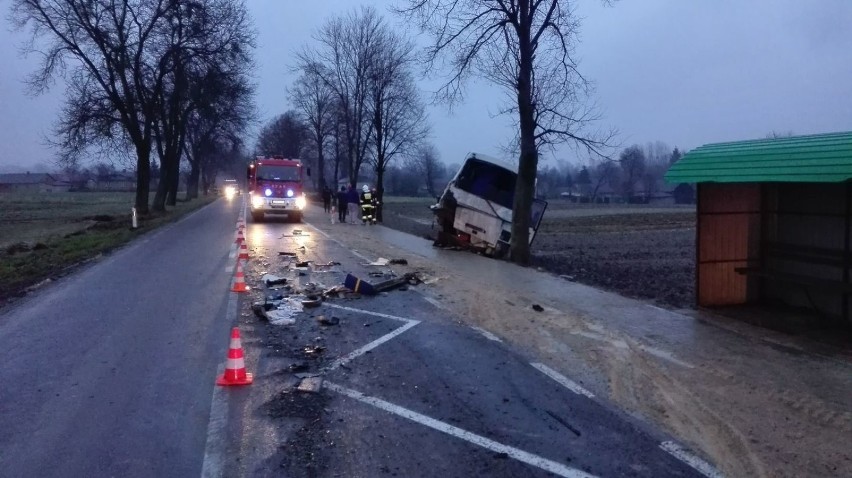Śmiertelny wypadek w Olchowcu. Jedna osoba zginęła, pięć zostało rannych