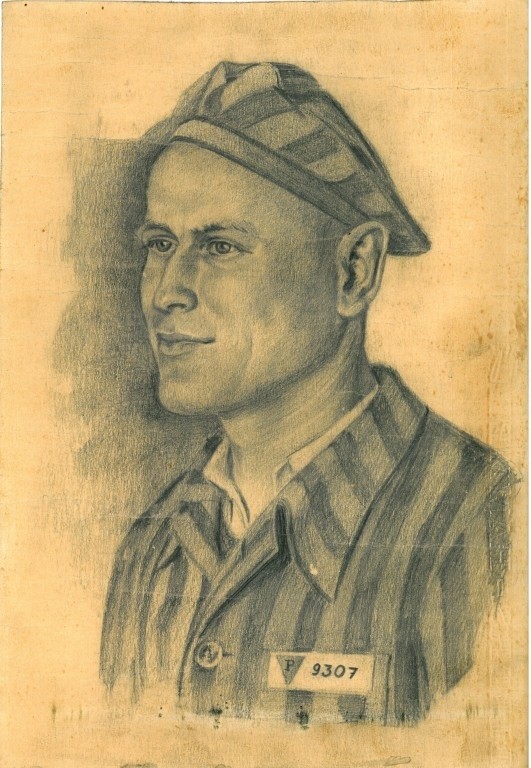 Stanisław Serafini (nr obozowy 9307), były więzień obozów...