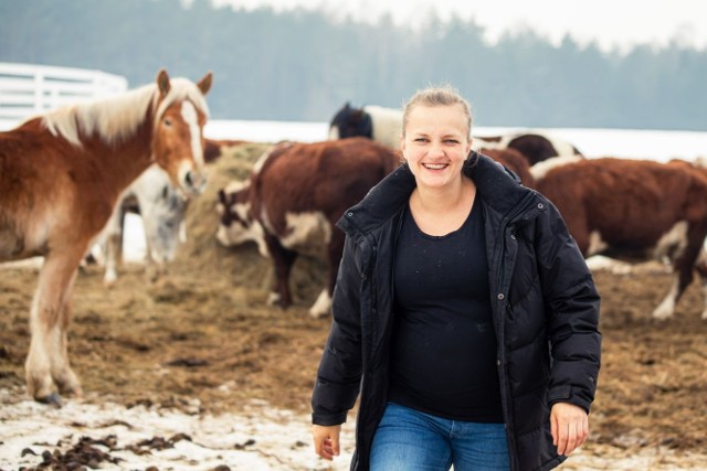 Emilia Korolczuk z programu "Rolnicy. Podlasie" jest w ciąży! Spotkała miłość z dawnych lat