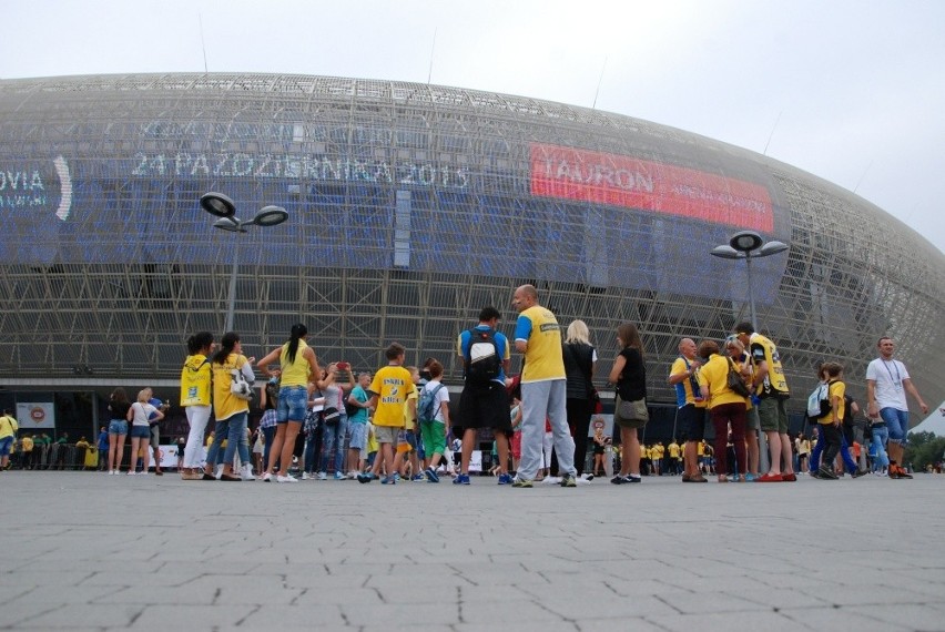 Tak zapełniała się Tauron Arena w Krakowie