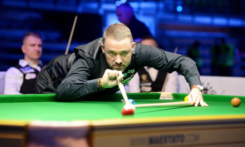 Na zdjęciu siedmiokrotny Mistrz Świata Stephen Hendry....