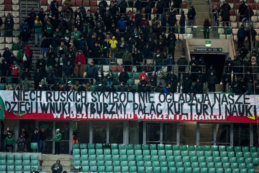 Marzec 2022. "Niech ruskich symboli nie oglądają nasze...