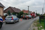 Wypadek w Grębowie. W zderzeniu dwóch samochodów jedna osoba została ranna (ZDJĘCIA)