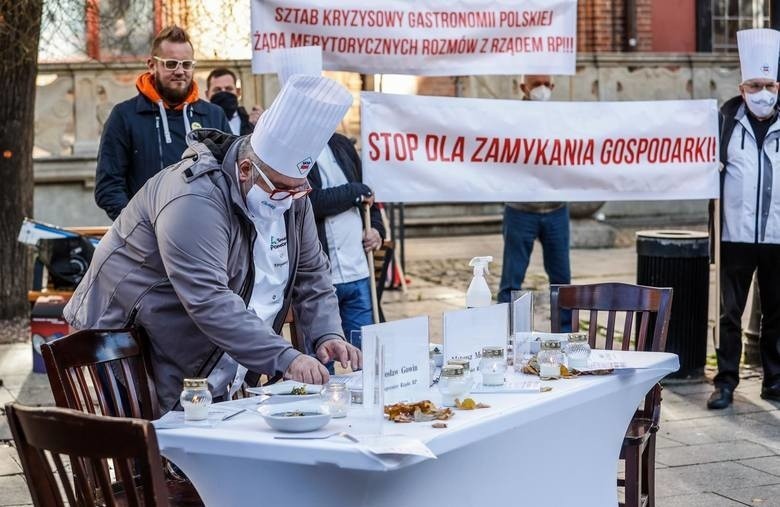 Przedstawiciele branży gastronomicznej od początku pandemii...