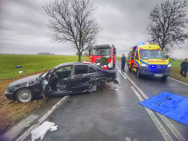 W piątek (9 lutego) na Dolnym Śląsku pod Środą Śląską doszło do wypadku.