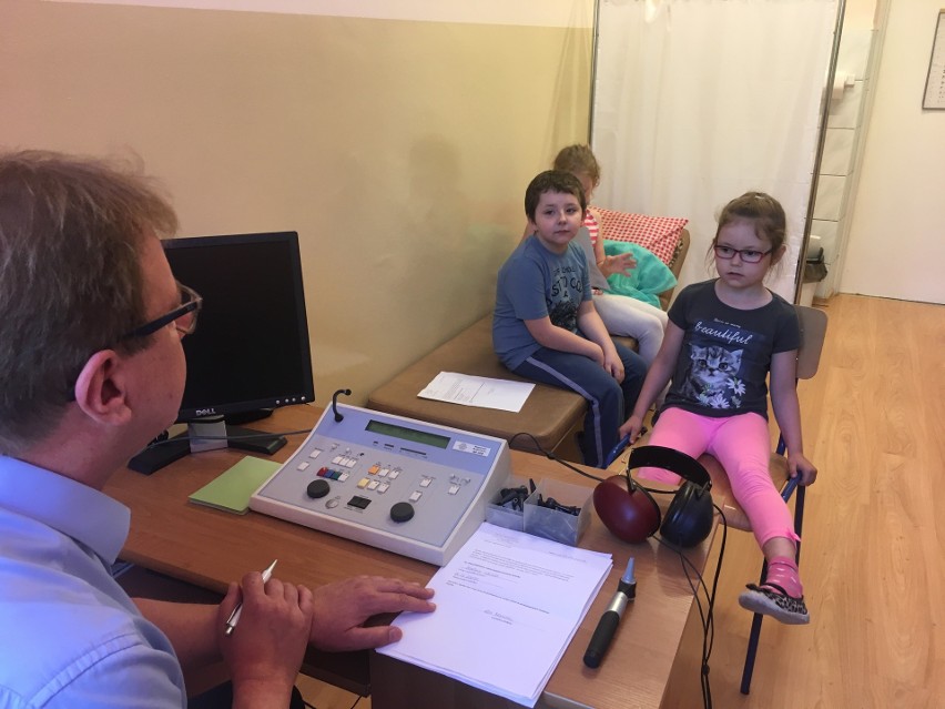 Przesiewowe badania słuchu dzieci w Będzinie