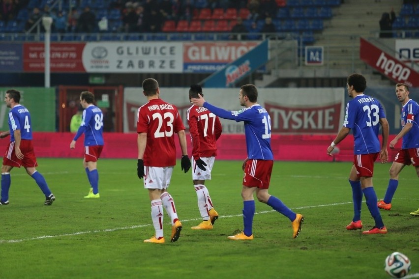 Piast Gliwice - Wisła Kraków 0:0 ZDJĘCIA Piast grał lepiej