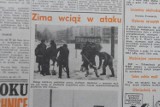 Jak kiedyś wyglądały "zimy stulecia" w Łodzi? Lekcje w radio, brak węgla i chleba