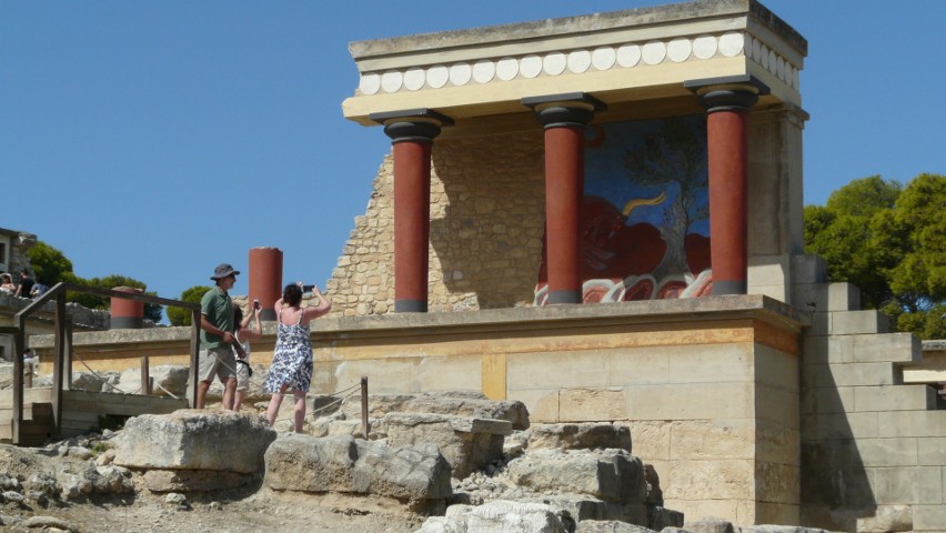 Pałac w Knossos i Heraklion