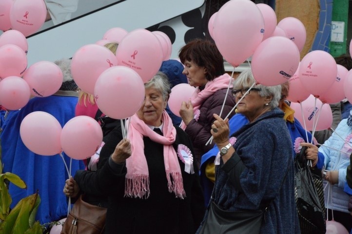 Marsz Różowej Wstążki w Gdyni [ZDJĘCIA, WIDEO]