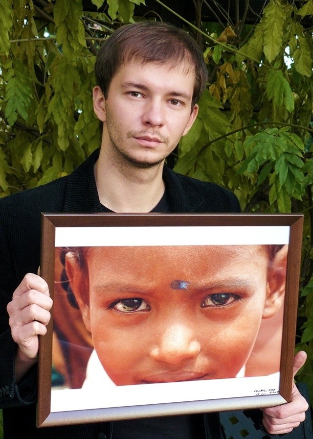 Zdjęcie, które Michał Braun zrobił podczas swojego pobytu w Indiach także zostanie wystawione na aukcję.