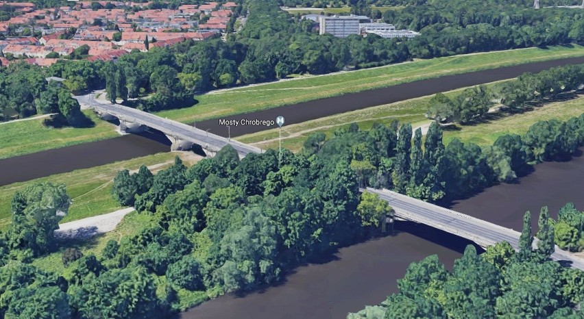 Nowe mosty Chrobrego mają powstać tuż obok tych już...