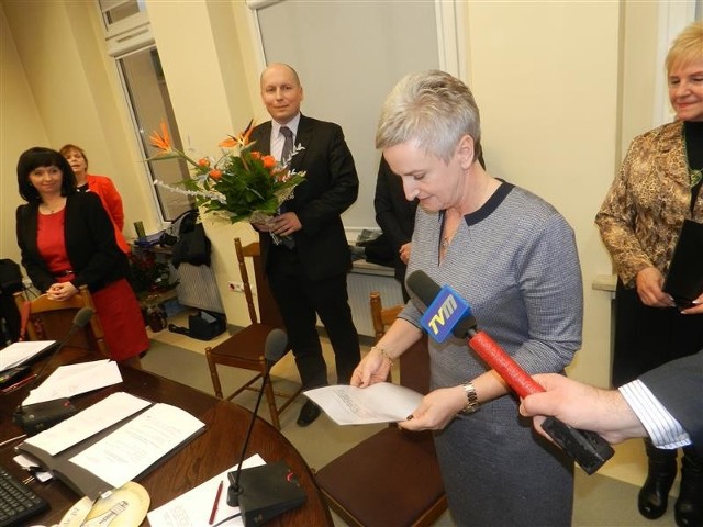 Sabina Nowosielska oficjalnie rozpoczęła dziś rządy w Kędzierzynie-Koźlu.